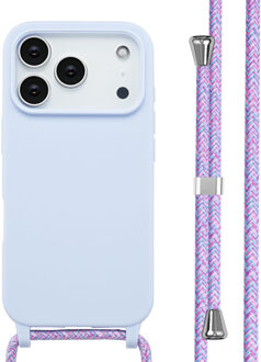 Imoshion Siliconen hoesje met koord voor de Apple iPhone 17 Pro - Paars