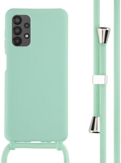 Imoshion Siliconen hoesje met koord voor de Samsung Galaxy A13 (4G) - Mintgroen