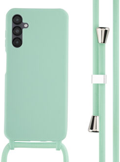 Imoshion Siliconen hoesje met koord voor de Samsung Galaxy A14 (5G) - Mintgroen