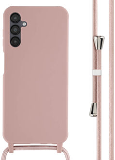 Imoshion Siliconen hoesje met koord voor de Samsung Galaxy A14 (5G) - Sand Pink Roze