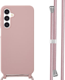 Imoshion Siliconen hoesje met koord voor de Samsung Galaxy A16 - Sand Pink Roze