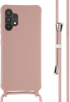 Imoshion Siliconen hoesje met koord voor de Samsung Galaxy A32 (4G) - Sand Pink Roze