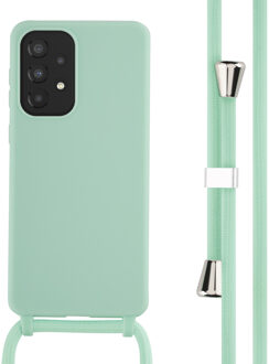 Imoshion Siliconen hoesje met koord voor de Samsung Galaxy A33 - Mintgroen