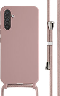 Imoshion Siliconen hoesje met koord voor de Samsung Galaxy A34 (5G) - Sand Pink Roze