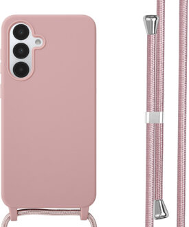 Imoshion Siliconen hoesje met koord voor de Samsung Galaxy A36 - Sand Pink Roze