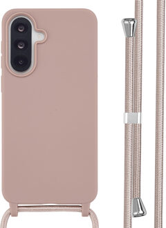 Imoshion Siliconen hoesje met koord voor de Samsung Galaxy A37 (5G) - Sand Pink Roze