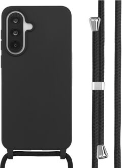 Imoshion Siliconen hoesje met koord voor de Samsung Galaxy A37 (5G) - Zwart