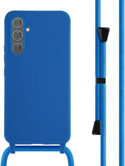 Imoshion Siliconen hoesje met koord voor de Samsung Galaxy A54 (5G) - Blauw