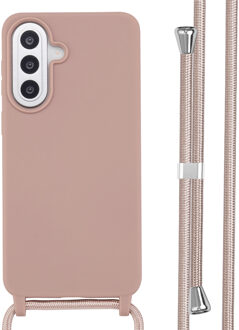 Imoshion Siliconen hoesje met koord voor de Samsung Galaxy A57 (5G) - Sand Pink Roze
