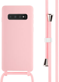 Imoshion Siliconen hoesje met koord voor de Samsung Galaxy S10 - Roze