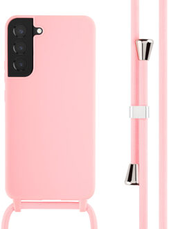 Imoshion Siliconen hoesje met koord voor de Samsung Galaxy S22 Plus - Roze