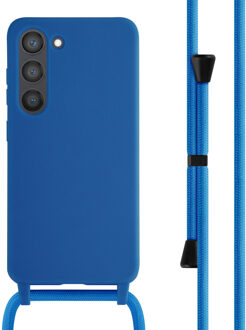 Imoshion Siliconen hoesje met koord voor de Samsung Galaxy S23 - Blauw