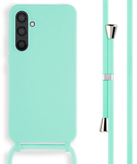 Imoshion Siliconen hoesje met koord voor de Samsung Galaxy S23 FE - Mintgroen