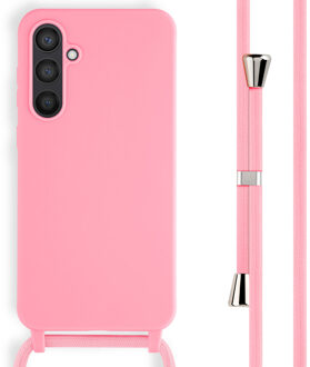 Imoshion Siliconen hoesje met koord voor de Samsung Galaxy S23 FE - Roze