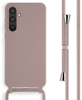 Imoshion Siliconen hoesje met koord voor de Samsung Galaxy S23 FE - Sand Pink Roze