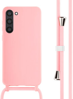 Imoshion Siliconen hoesje met koord voor de Samsung Galaxy S23 Plus - Roze