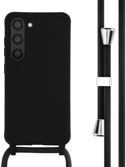Imoshion Siliconen hoesje met koord voor de Samsung Galaxy S23 - Zwart