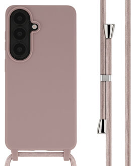 Imoshion Siliconen hoesje met koord voor de Samsung Galaxy S26 Plus - Sand Pink Roze
