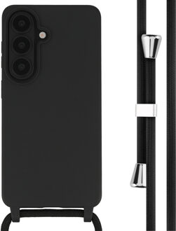 Imoshion Siliconen hoesje met koord voor de Samsung Galaxy S26 - Zwart