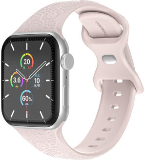 Imoshion Siliconen Mandala bandje voor de Apple Watch | 44/45/46/49 mm - Roze - 49 mm