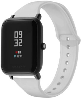 Imoshion Siliconen Smartwatch Bandje voor de Amazfit GTS / BIP - Grijs