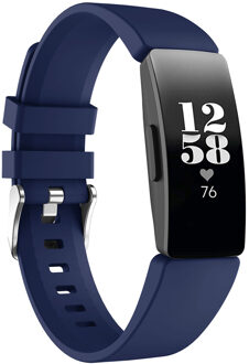 Imoshion Siliconen Smartwatch Bandje Voor De Fitbit Inspire - Donkerblauw