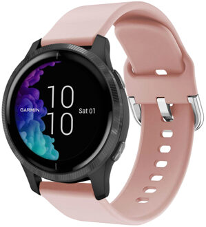 Imoshion Siliconen Smartwatch Bandje Voor De Garmin Venu,garmin Vivoactive 3,garmin Forerunner 245 - Roze