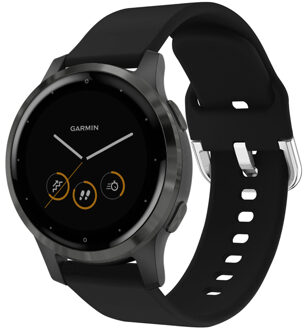 Imoshion Siliconen Smartwatch Bandje Voor De Garmin Vivoactive 4l - Zwart