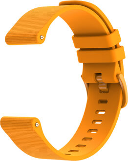 Imoshion Siliconen sport bandje met gesp - Universeel 20 mm aansluiting - Oranje - One size
