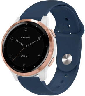 Imoshion Siliconen Sport bandje - Universeel 18 mm aansluiting - Donkerblauw - One size