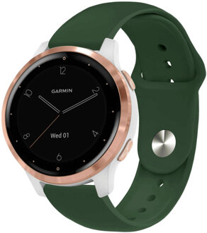 Imoshion Siliconen Sport bandje - Universeel 18 mm aansluiting - Donkergroen - One size