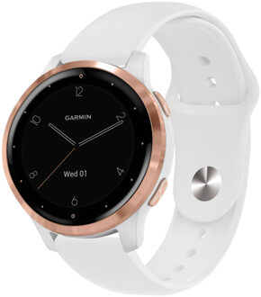 Imoshion Siliconen Sport bandje - Universeel 18 mm aansluiting - Wit - One size