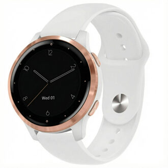 Imoshion Siliconen Sport bandje - Universeel 18 mm aansluiting - Wit - One size