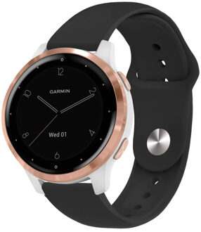 Imoshion Siliconen Sport bandje - Universeel 18 mm aansluiting - Zwart - One size