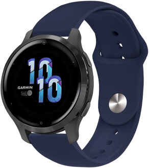 Imoshion Siliconen Sport bandje - Universeel 22 mm aansluiting - Donkerblauw - One size