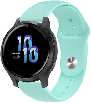 Imoshion Siliconen Sport bandje - Universeel 22 mm aansluiting - Mintgroen - One size