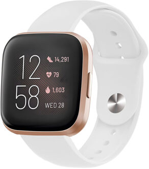 Imoshion Siliconen Sport bandje voor de Fitbit Versa 2 / Versa Lite - Wit - One size