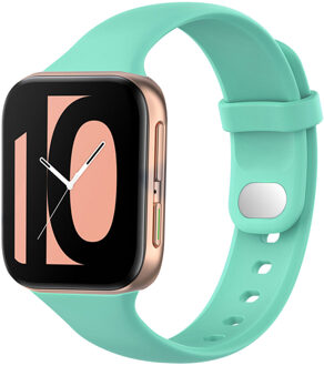 Imoshion Siliconen Sport bandje voor de Oppo Watch 46 mm - Mintgroen