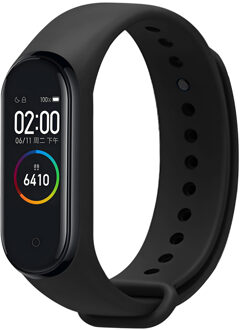 Imoshion Siliconen Sport bandje voor de Xiaomi Mi Band 3 / 4 - Zwart - One size