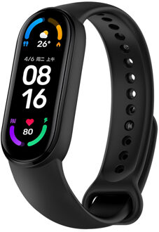 Imoshion Siliconen Sport bandje voor de Xiaomi Mi Band 5 / 6 - Zwart - One size