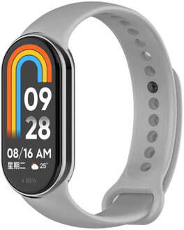 Imoshion Siliconen Sport bandje voor de Xiaomi Smart Band 8 / 9 - Grijs - One size