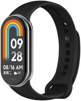 Imoshion Siliconen Sport bandje voor de Xiaomi Smart Band 8 / 9 - Zwart - One size