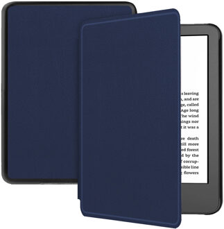 Imoshion Slim Hard Case Bookcase voor de Amazon Kindle (2024) / Amazon Kindle (2022) 11th gen - Donkerblauw - 6