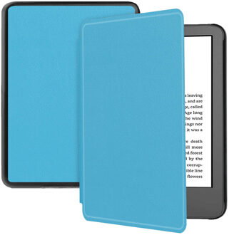 Imoshion Slim Hard Case Bookcase voor de Amazon Kindle (2024) / Amazon Kindle (2022) 11th gen - Lichtblauw - 6