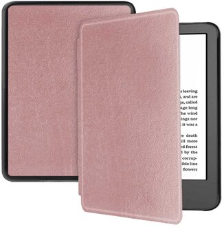 Imoshion Slim Hard Case Bookcase voor de Amazon Kindle (2024) / Amazon Kindle (2022) 11th gen - Rosé Goud - 6