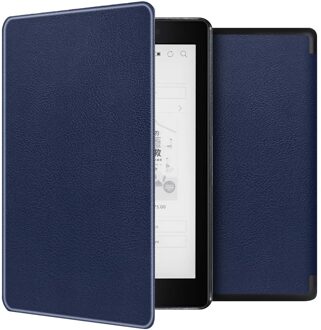 Imoshion Slim Hard Case Bookcase voor de Kobo Aura One - Donkerblauw - 7.8