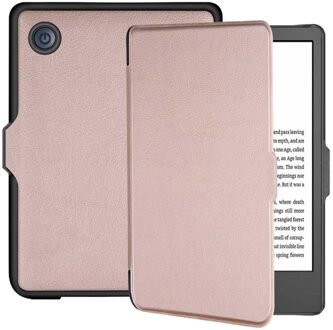 Imoshion Slim Hard Case Bookcase voor de Kobo Clara 2E / Tolino Shine 4 - Rosé Goud - 6