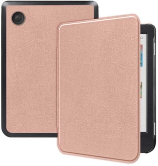 Imoshion Slim Hard Case Bookcase voor de Kobo Clara Colour / BW - Rosé Goud - 6