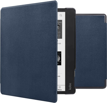 Imoshion Slim Hard Case Bookcase voor de Kobo Elipsa 2E - Donkerblauw - 10.3