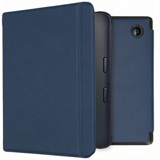 Imoshion Slim Hard Case Bookcase voor de Kobo Libra 2 / Tolino Vision 6 - Donkerblauw - 7